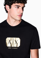 Armani Exchange T-Shirt Uomo Nera XM002826 AF12308 UC001 ARMANI EXCHANGE 