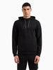 Felpa con cappuccio Visibility in cotone Uomo Nero