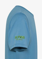 Sun68 T-Shirt Uomo Blu Avio T36140 56 SUN68 