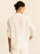 Emme Marella Camicia Donna Emmgirello Bianca 2615111122200 003 EMME MARELLA 