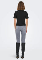 Jacqueline De Yong T-Shirt Donna Rex Nera 15344612 Black JACQUELINE DE YONG 