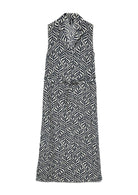 Vero Moda Abito Donna Josie Grigio Betulla Stampa Blacke 10341594 Birch Blake VERO MODA 