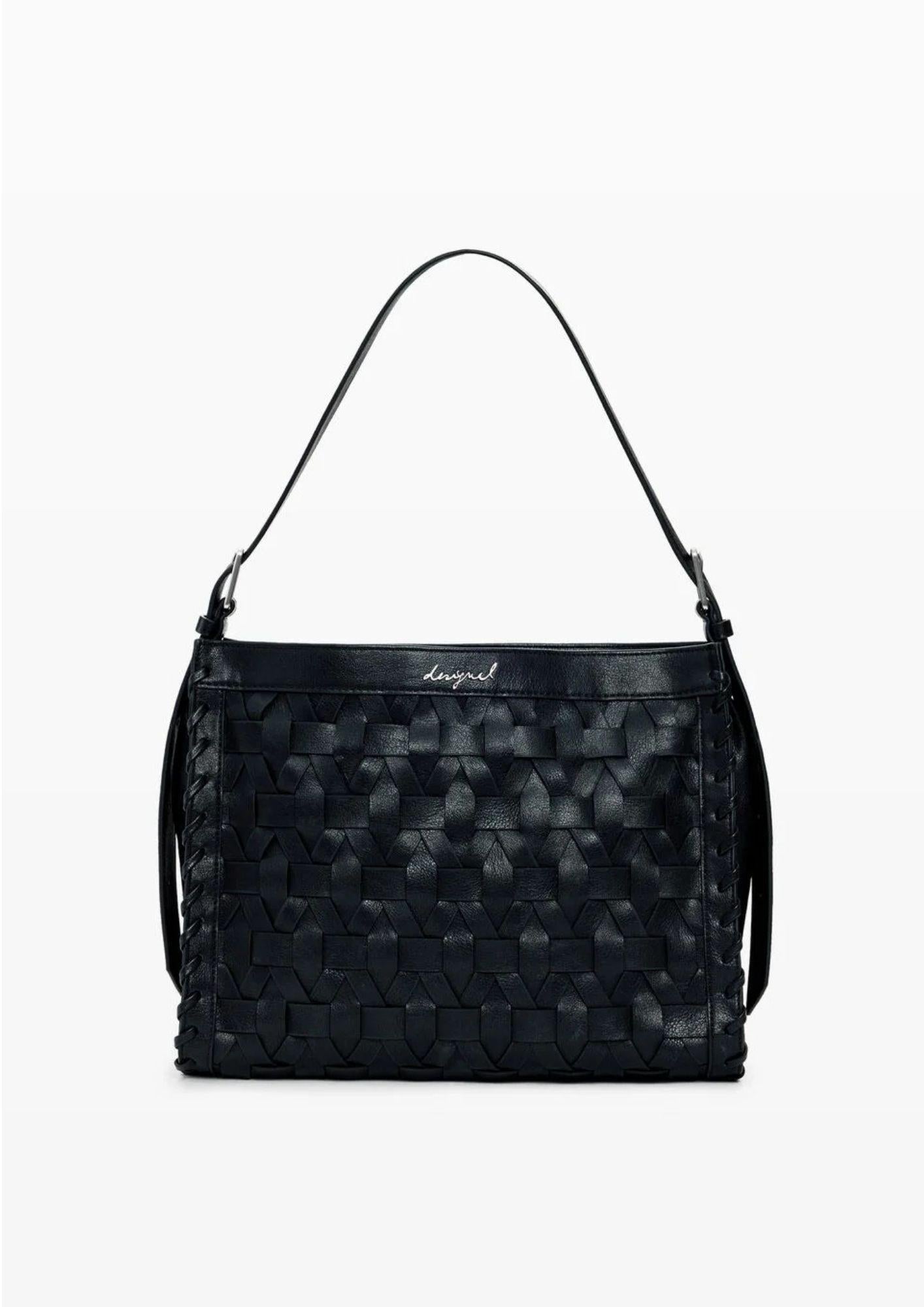 Desigual Borsa Donna Bag Aragon Black Buxton Nera 26SAXP97 2000 DESIGUAL 
