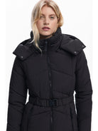 Desigual Giacca imbottita con cintura Donna Nero 25WWEW30 2000 DESIGUAL 
