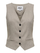 Only Gilet Donna Fungi Onllinda 15336753 Fungi MELANGE ONLY 