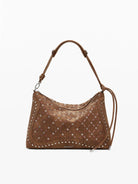Desigual Borsa effetto pelle traforata media Donna Marrone 25WAXPB5 6011 DESIGUAL 