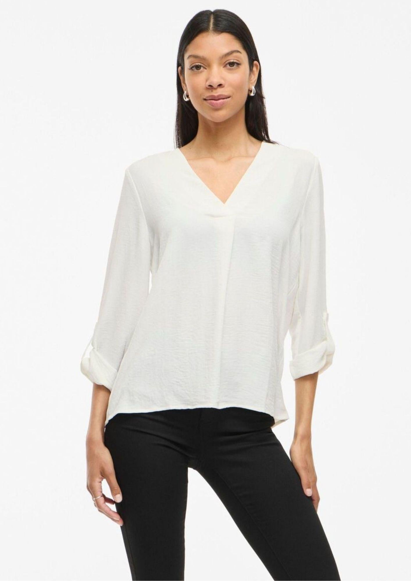 Vila Top Donna Vijosa Bianca 14102906 Snow White VILA 