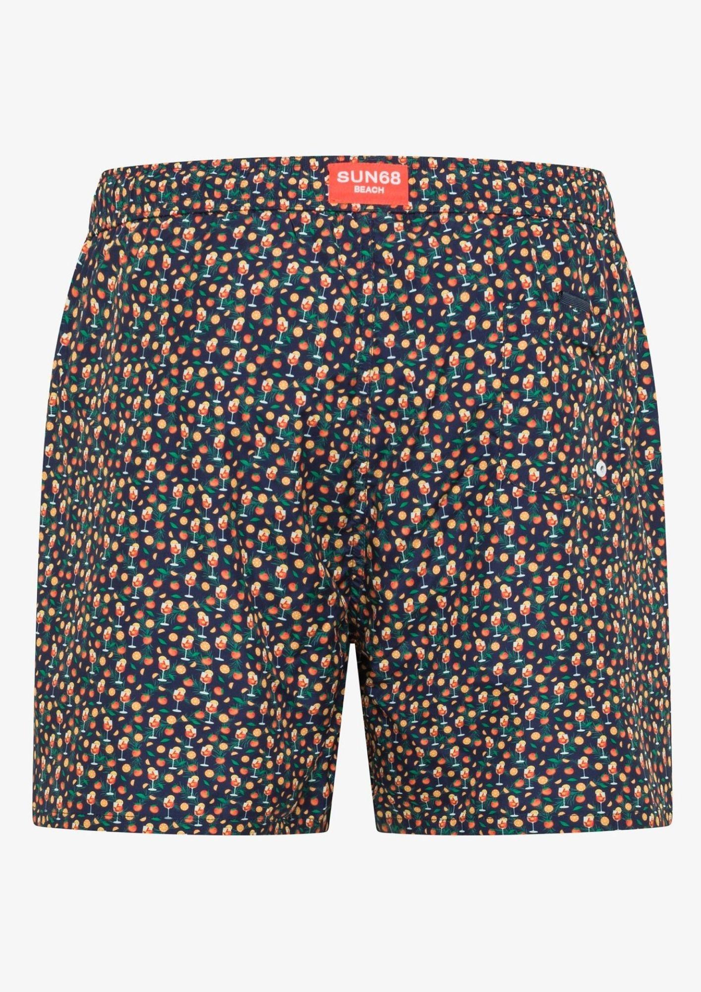 Sun68 Costume Uomo Blu Navy H36110 07 SUN68 
