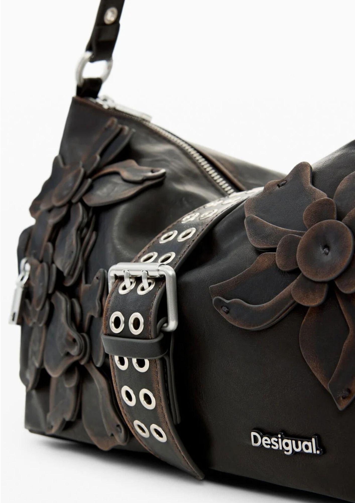 Desigual Borsa Donna Bag Curio Choco New Banaba Marrone 26SAXP98 6009 DESIGUAL 
