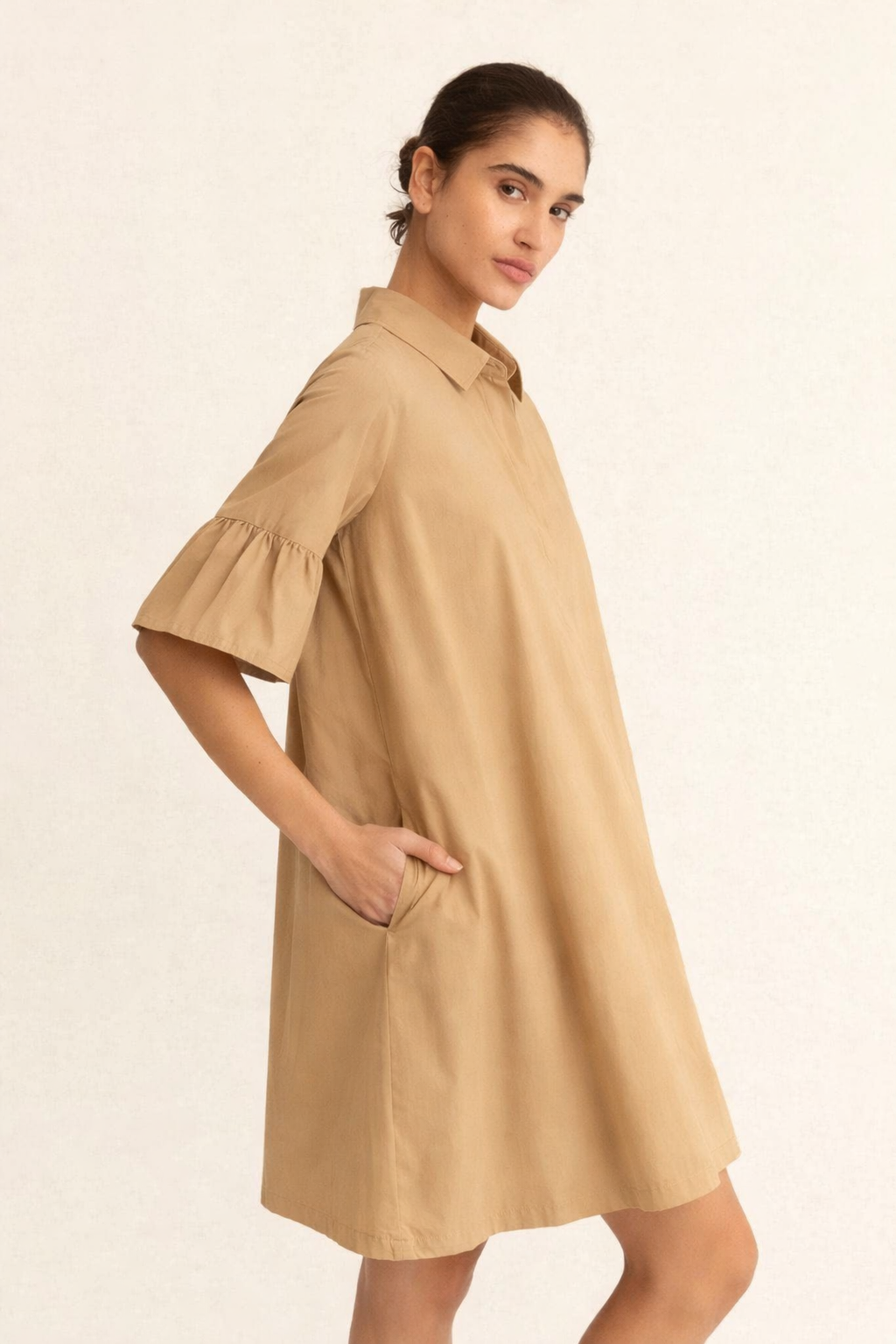 Emme Marella Vestito Donna Emmepoche Cammello 2615221192200 002 EMME MARELLA 