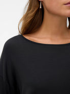 Vero Moda T-Shirt Donna Nero Vmava 10334576 Black VERO MODA 