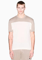 Armani Exchange Maglia Uomo Crema XM002153 AF22062 M1297 ARMANI EXCHANGE 