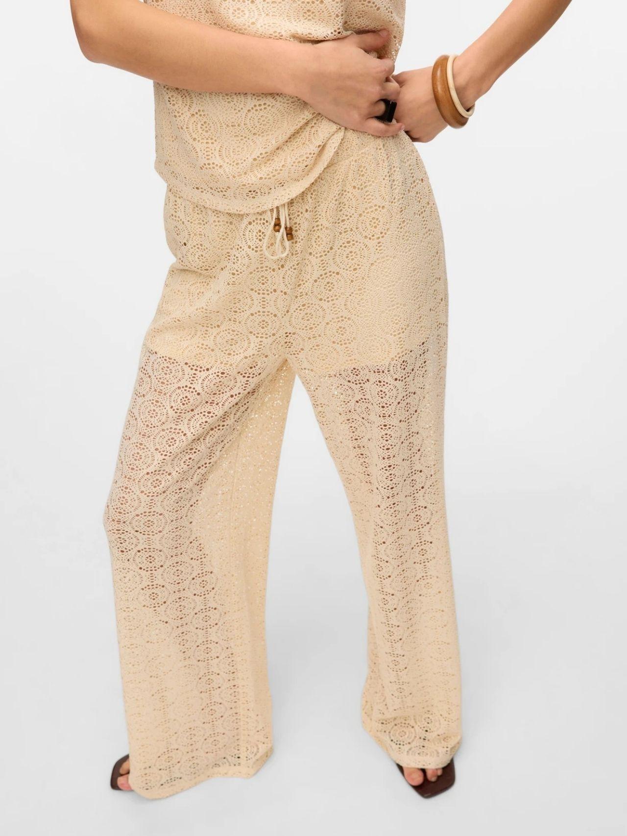 Vero Moda Pantalone Donna Grigio Betulla 10325044 Birch VERO MODA 