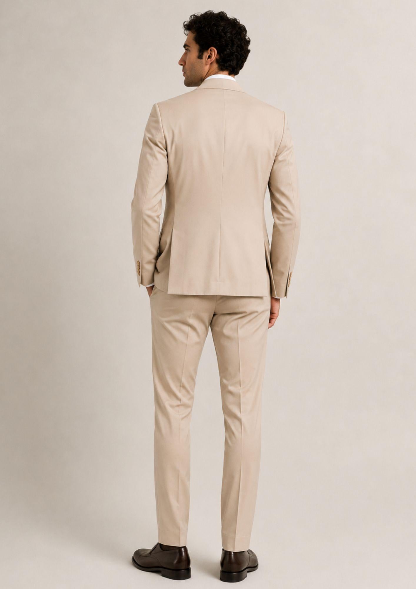 Sergio Cipriani Abito Uomo Beige DB100-141 BEIGE SERGIO CIPRIANI 