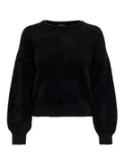 Only Maglione Donna Piumo Nero 15235973 Black ONLY 