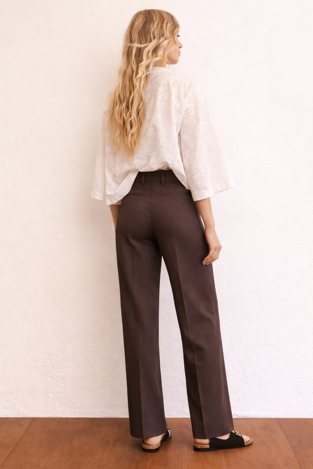 Emme Marella Pantalone Donna Emmsalute Kaki 2615131121200 003 EMME MARELLA 