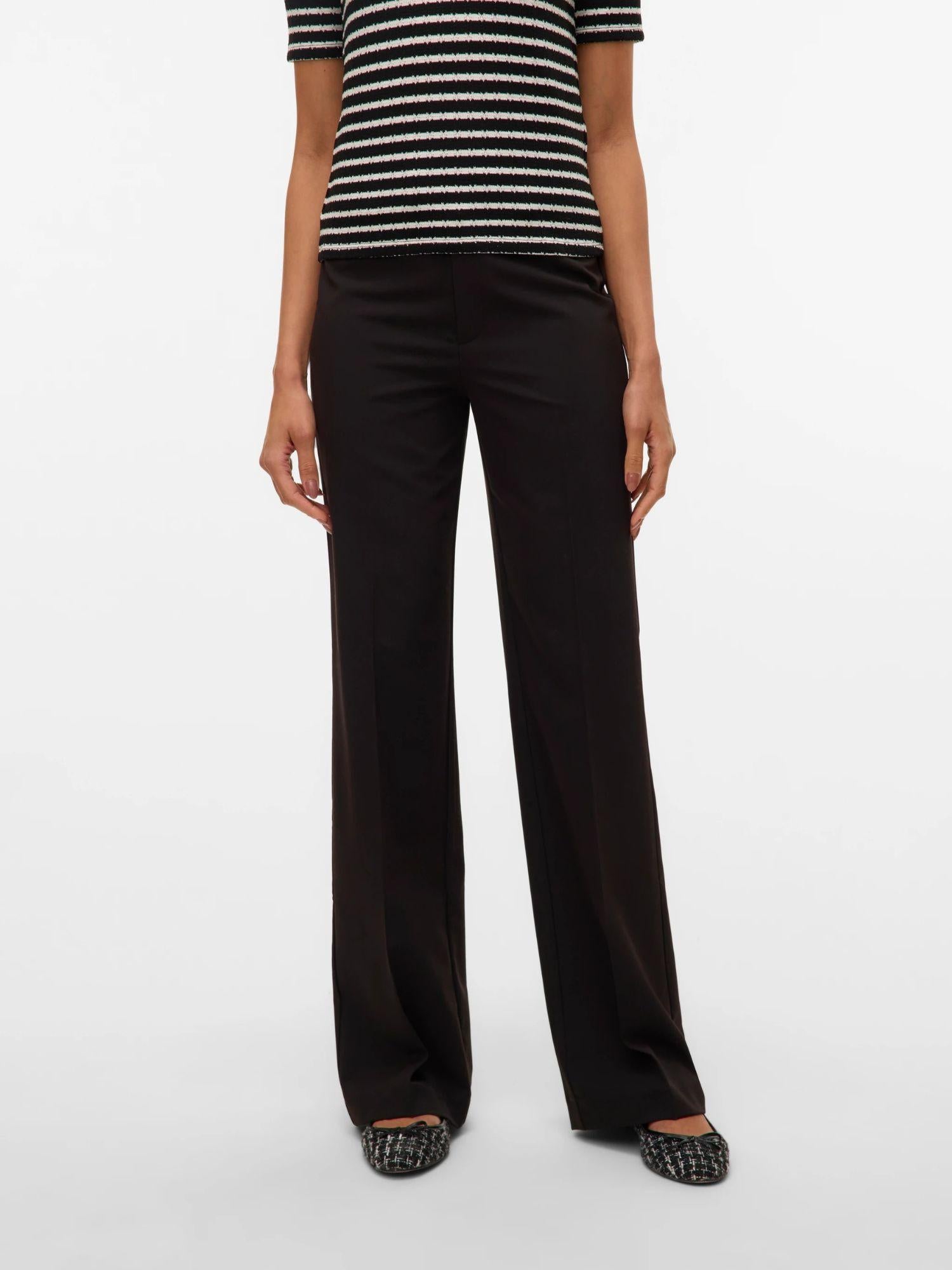 Vero Moda Pantaloni Donna Nero VMTexas 10334103 Black VERO MODA 
