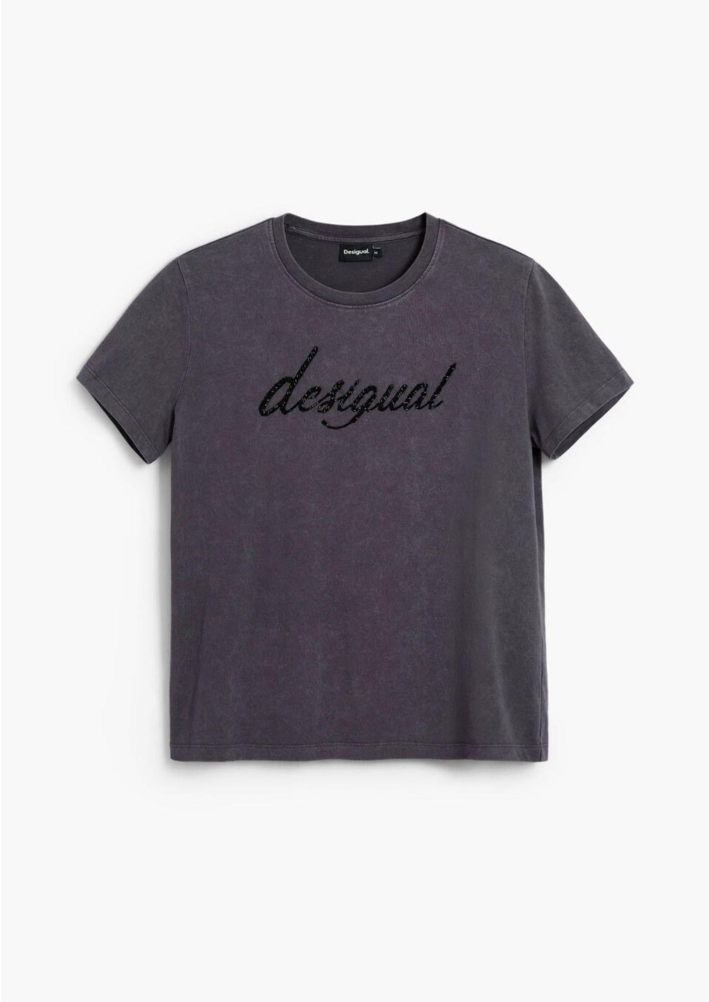 Desigual T-Shirt Donna Varsovia Grigia 26SWTK08 2058 DESIGUAL 
