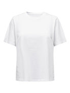 Only T-Shirt Donna Bianco Onlonly 15270390 White ONLY 