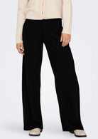 Jacqueline De Yong Pantalone Donna Geggo Nero 15330419 Black JACQUELINE DE YONG 
