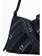 Desigual Borsa effetto pelle con fibbie media Donna Nero 25WAXP72 2000 DESIGUAL 