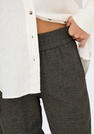 Pantalone Donna Only Onldel Nero 15348522 Black W WHITE ONLY 