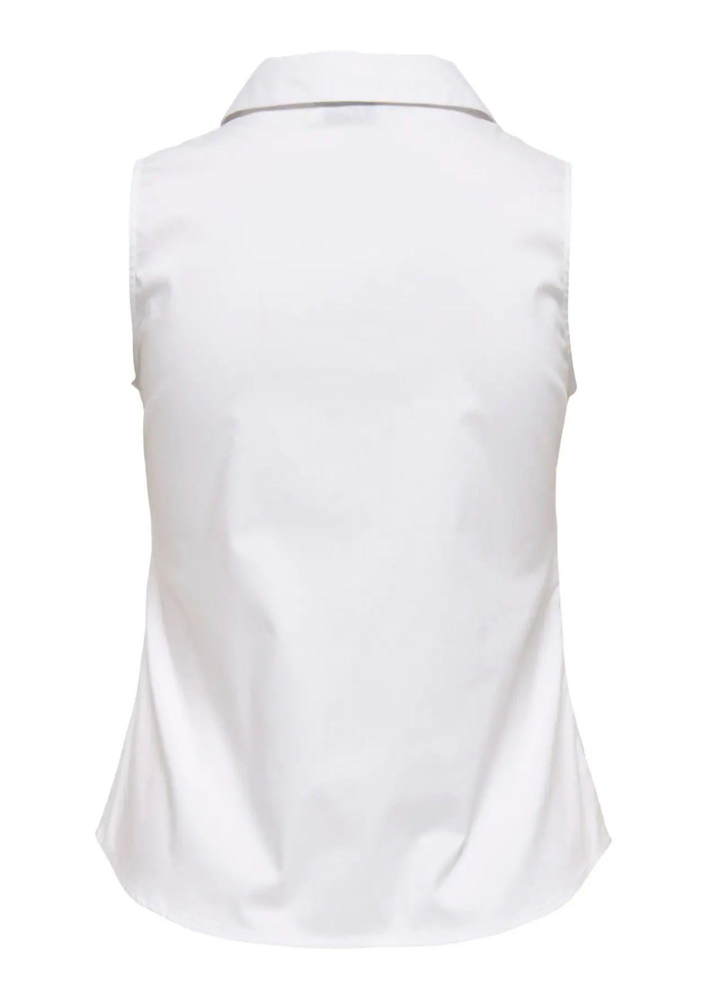 Jacqueline De Yong Camicia Donna Mio Bianca 15367067 White JACQUELINE DE YONG 