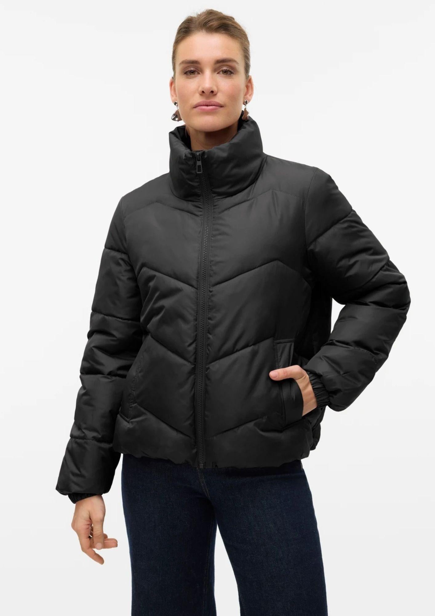 Vero Moda Giubbino Donna Ligario Nero 10309844 Black VERO MODA 