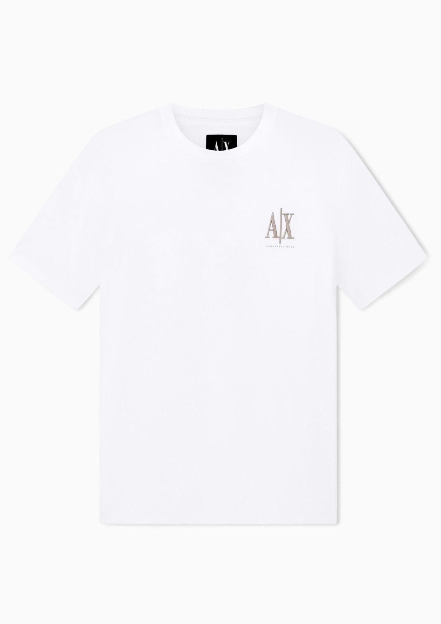 Armani Exchange T-Shirt Uomo Bianca XM000365 AF12308 U0009 ARMANI EXCHANGE 