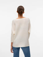 Vero Moda Maglia Donna Bianco VMNora 10281013 Snow White VERO MODA 