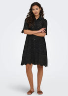 Only Abito Donna Valais Nero 15357653 Black ONLY 