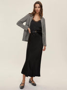 Emme Marella Giacca femminile in stuoia Dear Donna Nero bianco 2525046061200 001 EMME MARELLA 