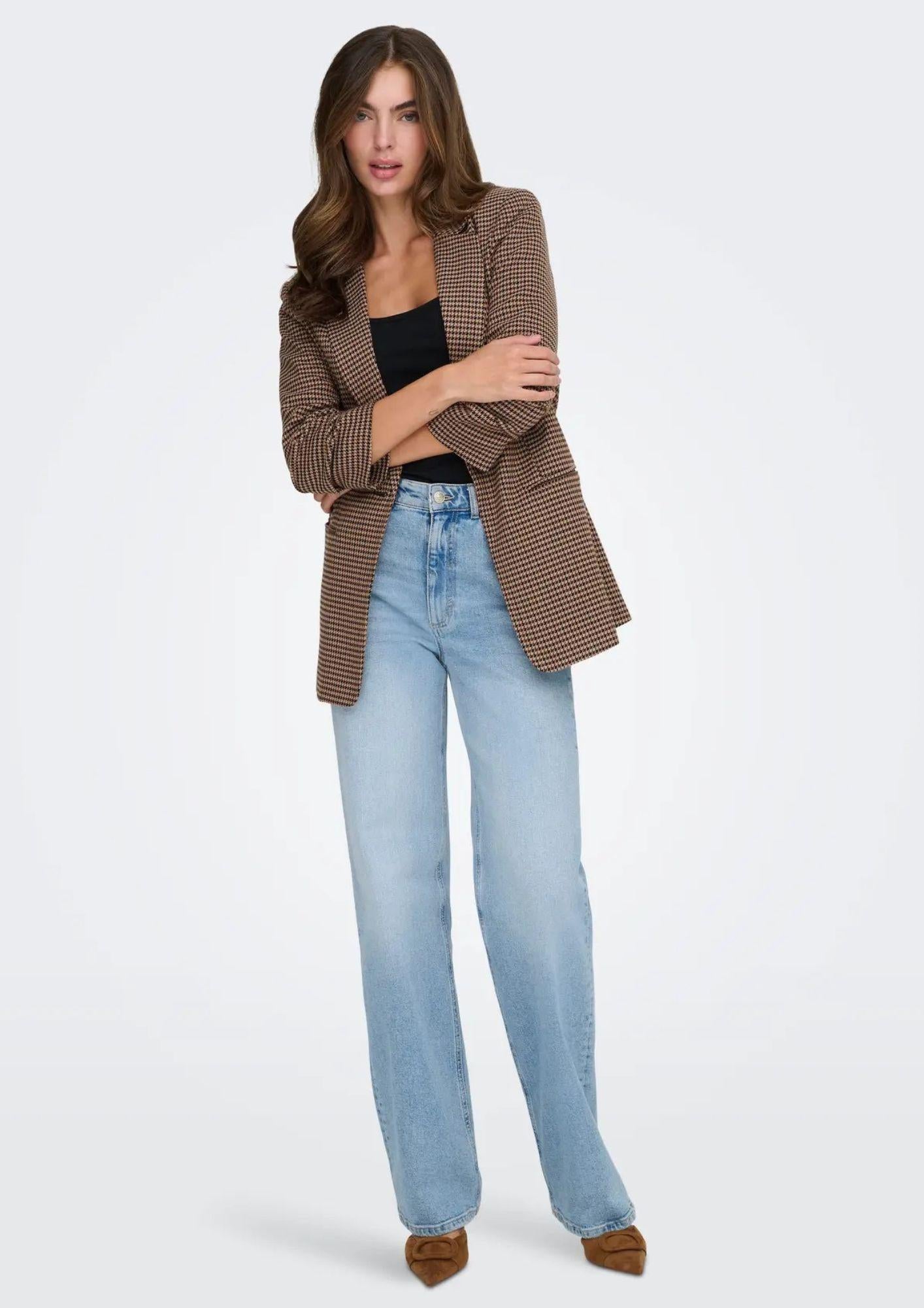 Only Giacca Donna Lettie Decadent Chocolate 15353566 Decadent Chocolate ONLY 