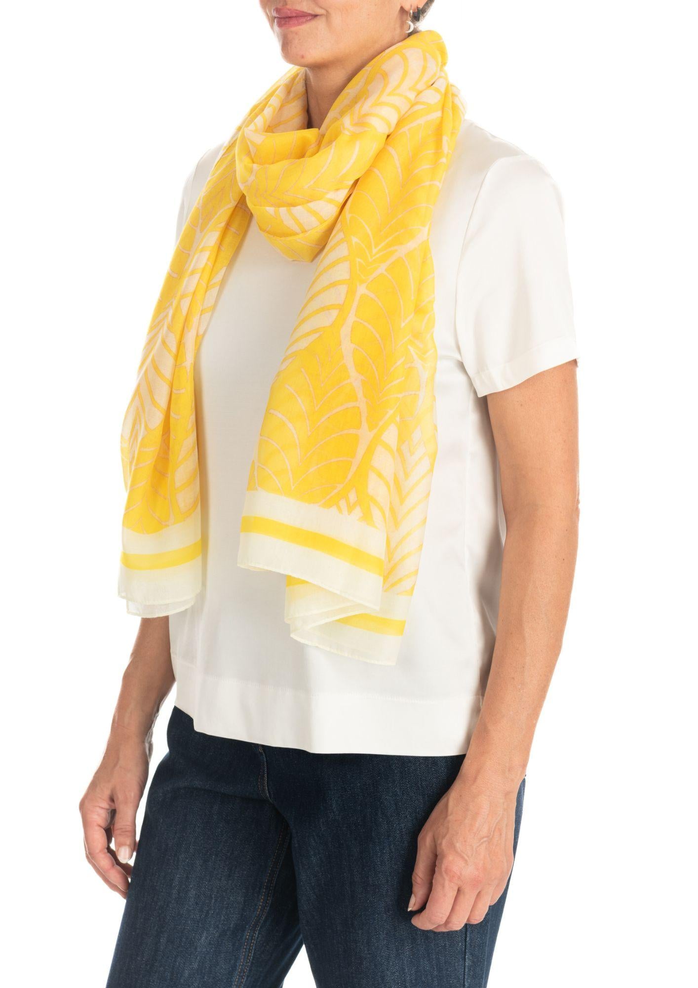 Diana Gallesi Foulard Donna Giallo S074E003368 33 DIANA GALLESI 