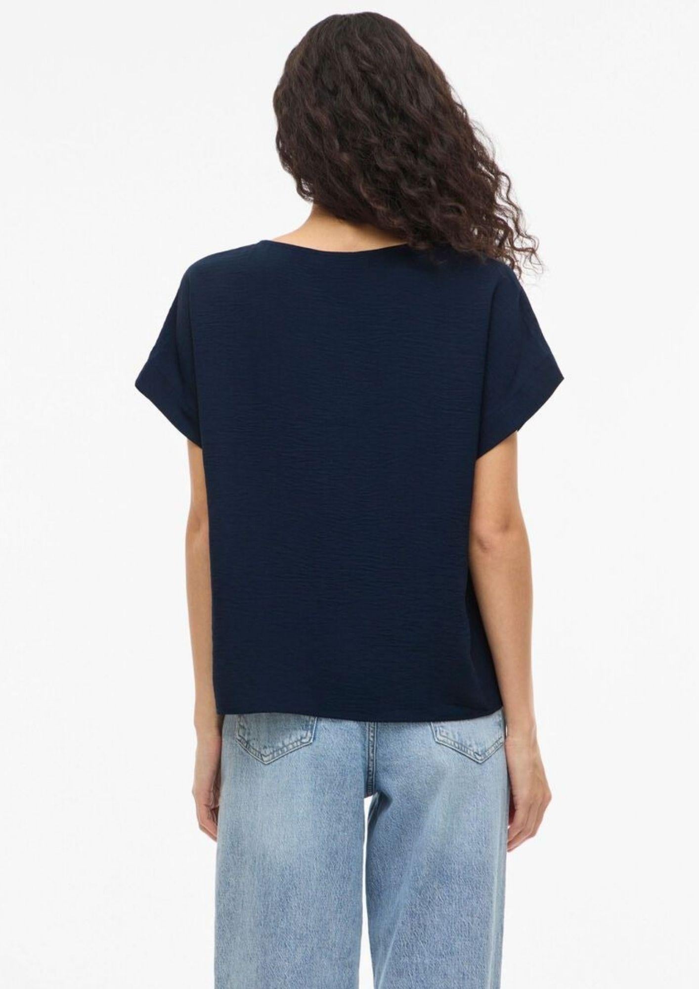 Vila T-Shirt Donna Blu Navy 14101663 Navy Blazer VILA 