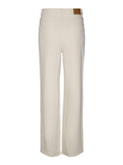 Vero Moda Jeans Donna Wide Fit Ecru VMTessa 10287303 Ecru VERO MODA 