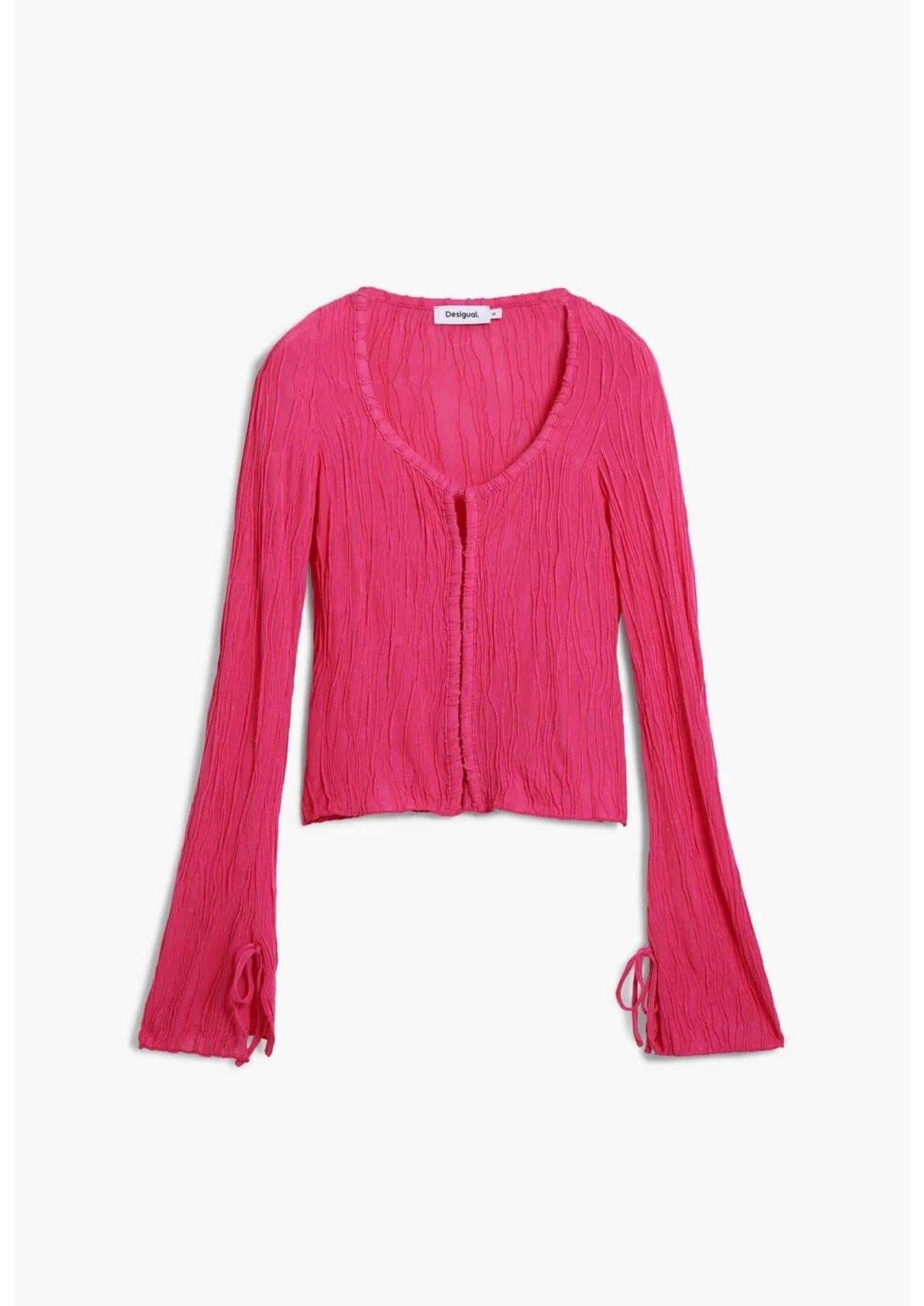 Desigual T-Shirt Donna Bucarest Rosa Shoking 26SWTK19 3002 DESIGUAL 