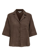 Only Camicia Donna Bruxelles Cioccolato 15314215 Chocolate Martini ONLY 
