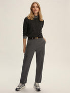 Emme Marella Maglia in filato comfy con paillette Ruth Donna Grigio Scuro 2525366352200 005 EMME MARELLA 