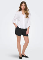 Jacqueline De Yong Camicia Donna Caya Bianca 15346548 Bright White JACQUELINE DE YONG 