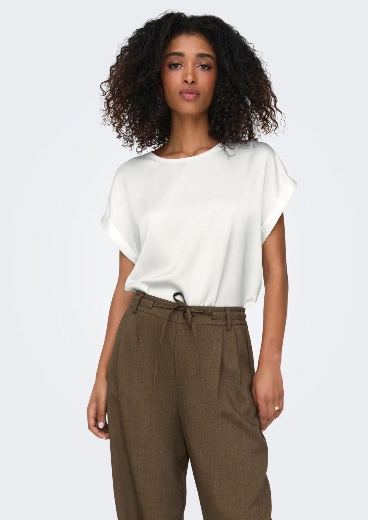 Only Top Donna Lieke Bianco 15303413 Snow White ONLY 