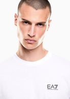 EA7 Emporio Armani T-Shirt Uomo Bianca 7M000567 AF10375 M0003 EA7 EMPORIO ARMANI 