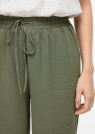 Vila Pantalone Donna Vijosa Blu Verde Oliva 14100308 Olivine VILA 
