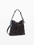 Desigual Zaino convertibile grande con flockati Donna Marrone 25WAKP16 6009 DESIGUAL 