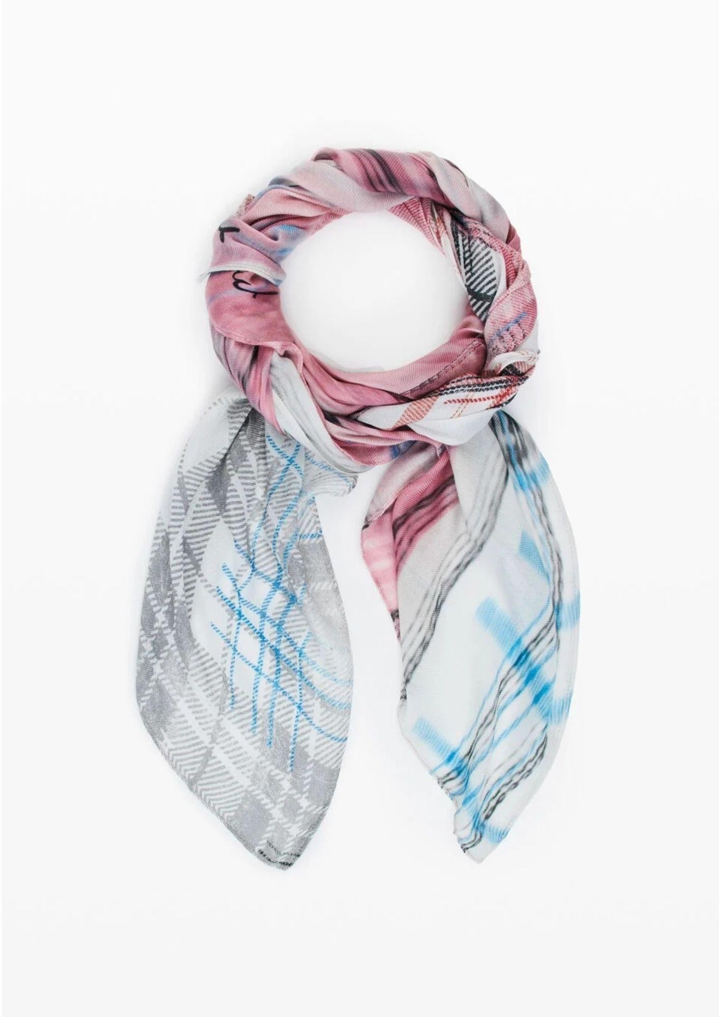 Desigual Foulard Donna Fougrounge Multicolor 26SAWA27 6008 DESIGUAL 
