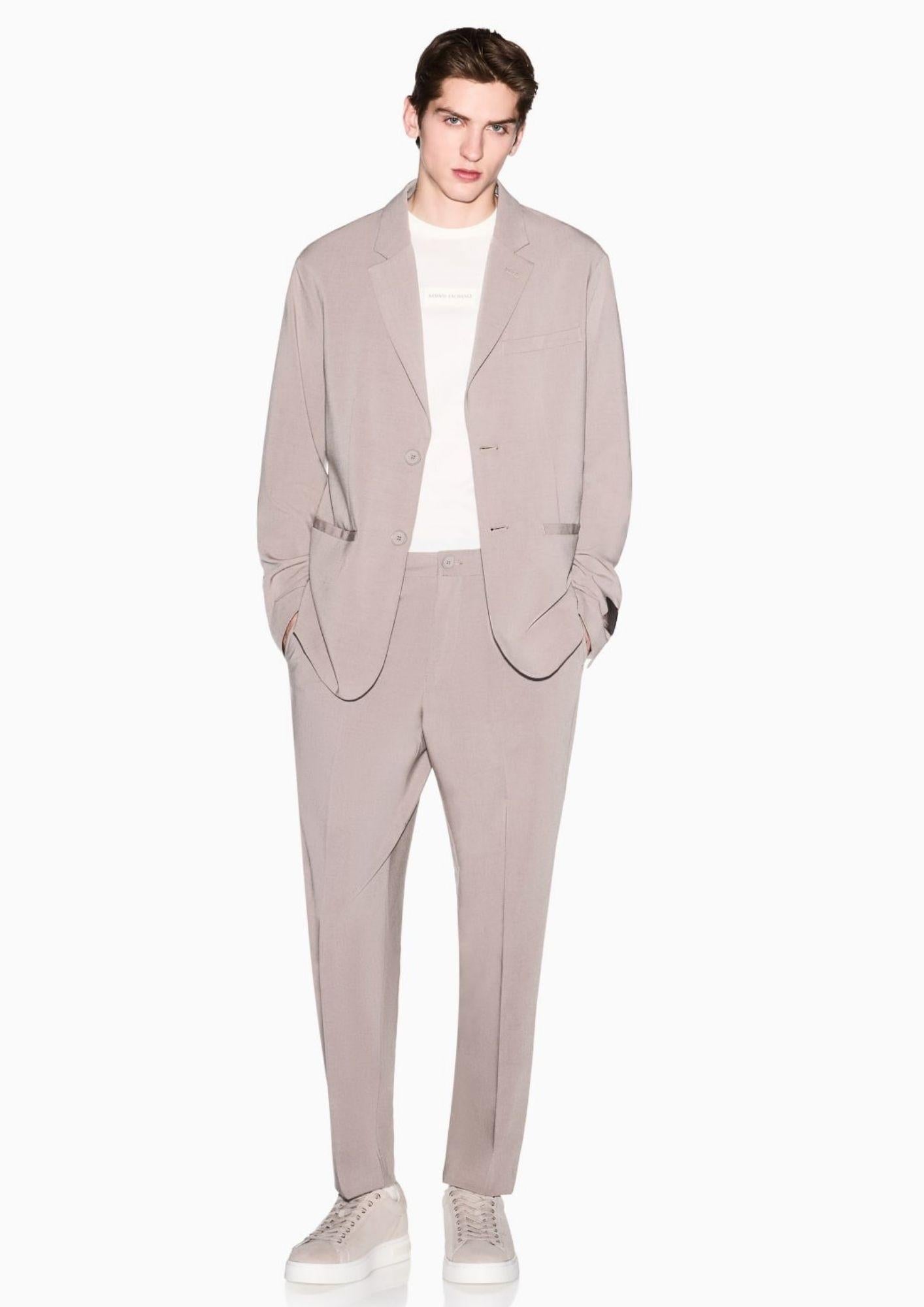 Armani Exchange T-Shirt Uomo Bianco Crema XM002471 AF10356 U1074 ARMANI EXCHANGE 