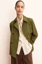 Emme Marella Impermiabile Donna Emmpelota Verde 2615021091200 005 EMME MARELLA 