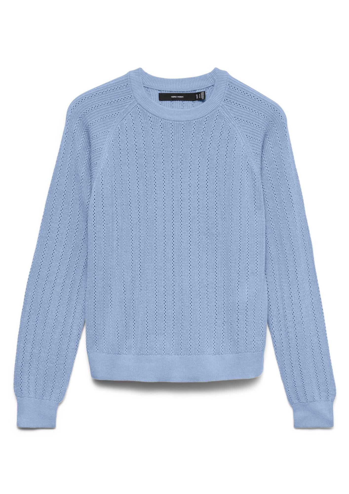 Vero Moda Pullover Donna Newlex Blu Brunnera 10340560 Brunnera Blue VERO MODA 