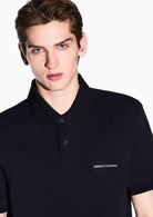 Armani Exchange Polo Uomo Blu Navy XM002390 AF13026 UB101 ARMANI EXCHANGE 