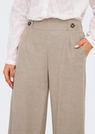 Jacqueline De Yong Pantalone Donna Birdie Grigio 15320882 Chateau Gray JACQUELINE DE YONG 